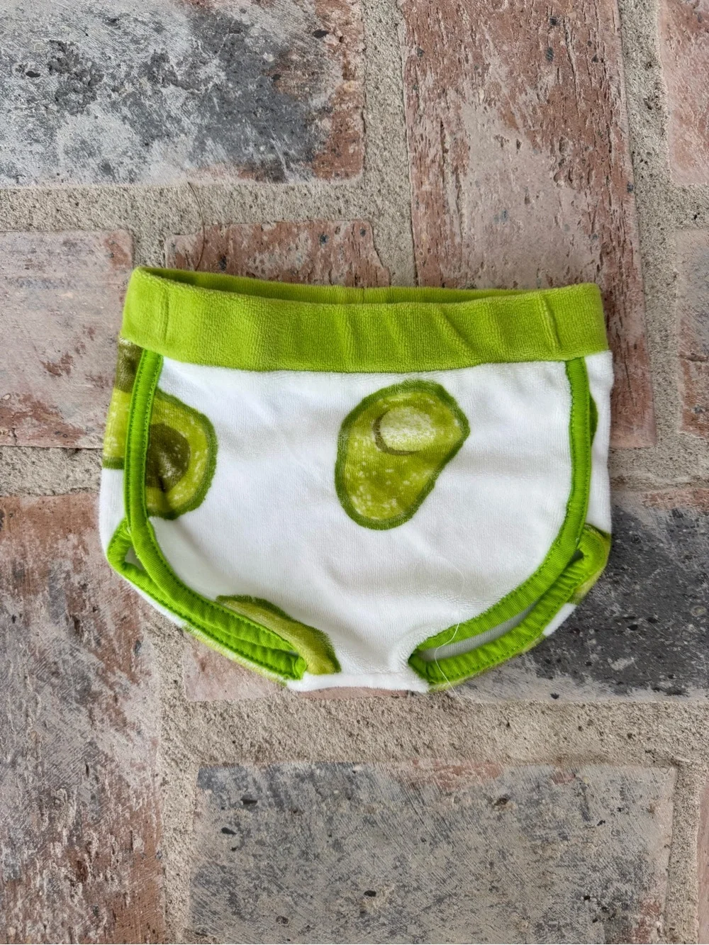 Angel Dear Green Avocado Baby Shorts